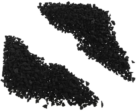 Hohopeti Granuli Gomma Riciclata per Prato Artificiale Riempitivo Resistente per Campi Sportivi e Aree Giochi Infill Antigelo e Drenante per Sintetica Outdoor