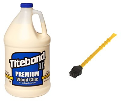 itebond Premium II Colla per Legno Intemperie 3,8 L + Titebrush Spazzola in silicone