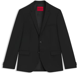 HUGO Hombre ArtiM204X 10217983 01 Blazer, Black1, 54