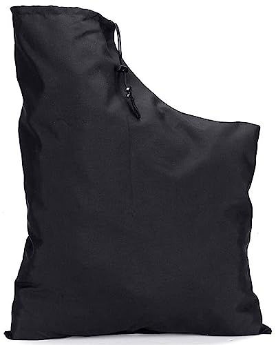 FUBESK Sac d'aspirateur universel pour souffleur de feuilles de jardin, pelouse, cour - Noir (60 x 44 x 35 cm)