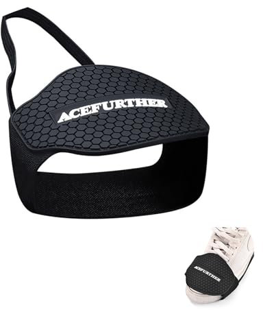 Yolistar 1 pcs Protezione Scarpe Moto Leva Cambio Copriscarpe, Antiscivolo, Leva del Cambio Accessori, Regolabile, Resistente all'abrasione Gomma, per scarpe da moto (Black)