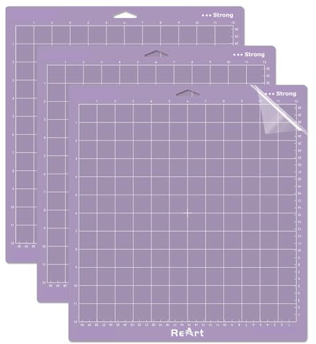 ReArt Strong Grip Cutting Mat 12x12 inch 3 Pack