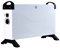 Spetebo Mobile Elektro Heizung weiss mit 3 Heizstufen - 52 x 34 cm - Konvektor Heizgerät Heizkörper bis zu 2000 Watt mit Standfüßen