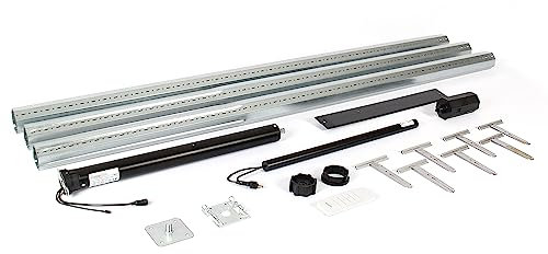 Kit axe Volet roulant solaire avec panneau solaire, batterie et moteur complet - Axe ø60 (Largeur 3500mm)
