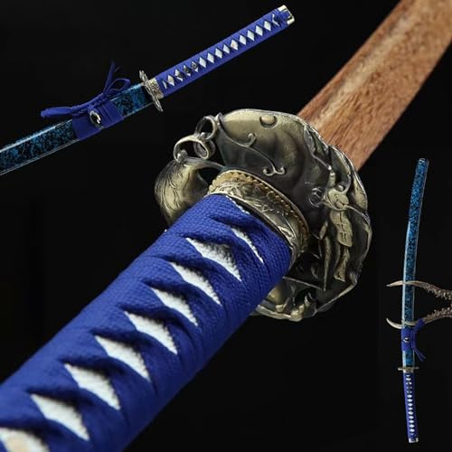 Espada samurái de palisandro de 105 cm con vaina,cuchillo de madera de entrenamiento hecho a mano,espadas de práctica de artes marciales reales,Kendo,para colección,exhibición,cosplay de Iaido Prop