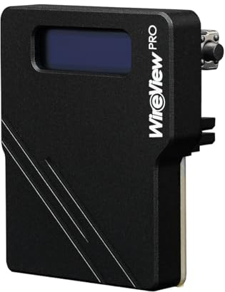 Thermal Grizzly WireView Pro GPU 90° – 1 x 12 VHPWR 90° omvänd – avancerad kraftmätare för grafikkort – OLED-display – temperatursensorer – övervakningsverktyg – tillverkad i Tyskland