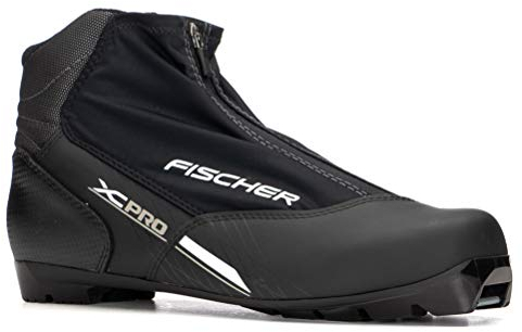 Fischer Unisex – Erwachsene Langlaufschuhe XC PRO Silber, Gr. 44, schwarz/Silver
