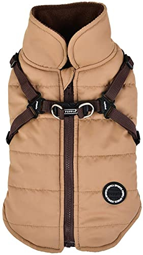 Mountaineer II, vinterväst med sele, beige, XXL