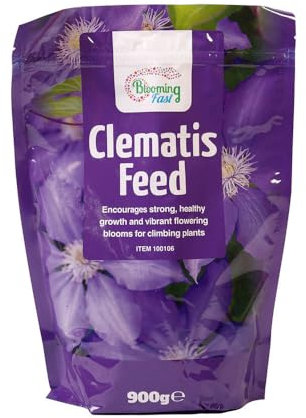 YouGarden Blooming Fast Clematis Feed 900g, for Climbing Plants, Boost Growth of Clematis for More and Brighter Flowers