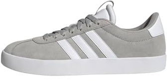 adidas Damen VL COURT 3.0 SHOES, Grey Two / Cloud White / Silver Metallic, 43 1/3 EU