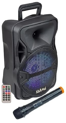 Diffusore amplificato con radiomicrofono 300W PMPO