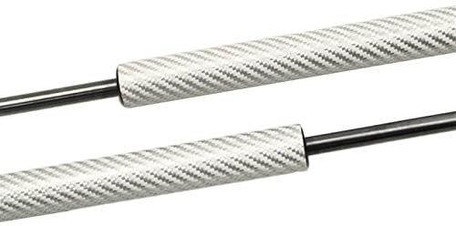 DZSQHDSAF Compatible para Civic 7th EU 2000-2005 Capó Delantero Modificar Puntales Gas Soporte Elevación Amortiguador Muelle neumático(Plata)