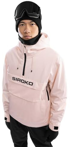 SIROKO - Snowboardjacke mit Isolierung W6 Flims - L - Rosa
