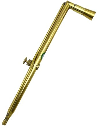 F Fityle Torcia per saldatura in ottone, lampada a gas multifunzione, fiamma regolabile, attrezzatura per la creazione di gioielli, strumento per saldare