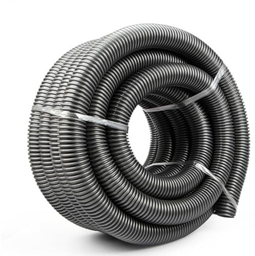 Manguera de aspiración en rollo de 10 m para recolección de polvo, ideal para aspiradoras de varios tipos, colectores de polvo para máquinas de absorción de agua, accesorios y cepillos.