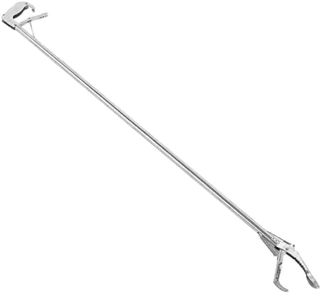 FEITAOOZ Pinzas Extensibles Larga, Pinza Larga, Asa ergonómica Que facilita el Alcance y la extensión para Llegar a Lugares Bajos