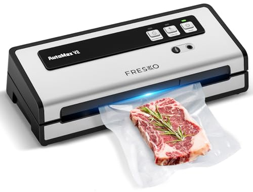 FRESKO 140W Automatic Vacuum Sealer Machine with 10 Bags V2