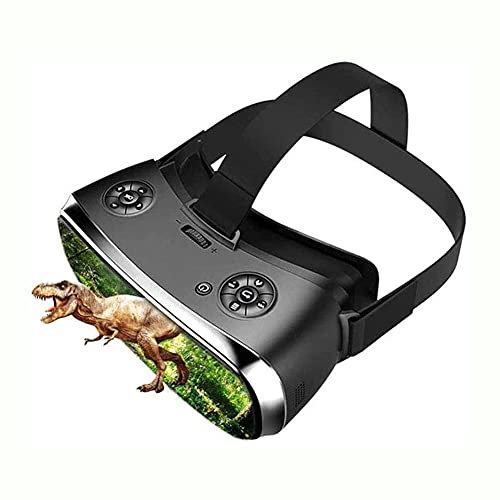 XHJL Casques de réalité virtuelle Tout-en-Un Casque VR sans Fil Pc 16G 3D VR Casque Lunettes pour PS 4 Xbox 360/One 2K HDMI Nibiru Android 5.1 Écran 2560 * 1440 (Black)