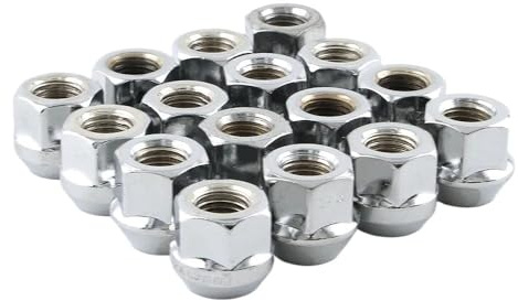 HZSMYXGS Bulloni Cerchioni Compatibile con Accord per CRV per CRZ per Fit Dado per Ruota Auto in Lega di Acciaio M12x1,5 Esagonale estremità Aperta Altezza 21 mm