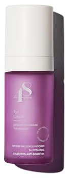 48grams - Eye Cream - Augencreme mit Bacillus Ferment - mit Shea Butter und Aloe - wirkt gegen geschwollene Augen, gegen Tränensäcke, gegen Falten - ohne Parabene, ohne Alkohol