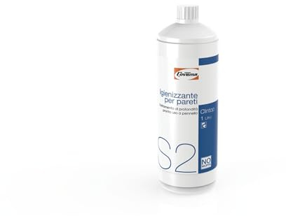 Covema S2 CLINTOP Igienizzante Antimuffa per Pareti e Muri Interni Pronto all'Uso Contro Muffe, Funghi, Muschi Azione Profonda Sanificante per Bagno