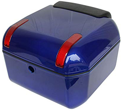 ZXCASDF Topcase Motorradkoffer Motorradkoffer-Innentaschen Set Passend Zu Gepäck, Seitenkoffern Und Top Case Aufbewahrungskofferroller Kann Helme,Blau
