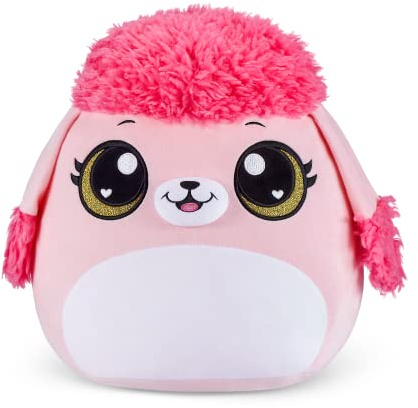 Coco Surprise Squishies Coco Mishmosh the Poodle, Peluche Ultra Morbidi, 30 cm, Simpatico Peluche, Peluche (Poodle)