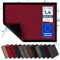 Carpet Diem Fußmatte, einfach sauber I Schmutzfangmatte Eingangsbereich - Fussmatte Innen & Außen, rutschfeste Türmatte, Schmutzfang Teppich für Haustür I Fußabtreter in Weinrot 90x150 cm