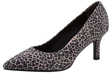 Tamaris Escarpins femme à talon aiguille cuir brun 38 EU
