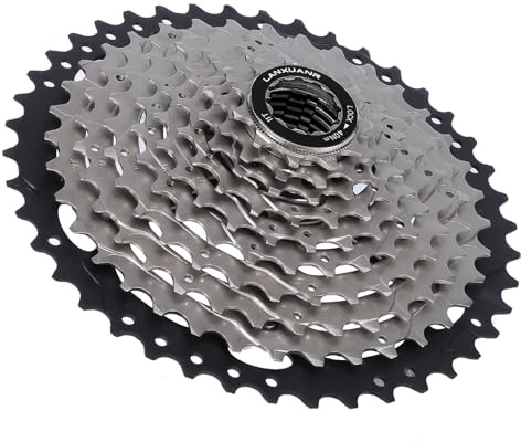 LANXUANR Cassette de vélo de Montagne à 10 Vitesses pour VTT, vélo de Route, Super légère (11-40T)
