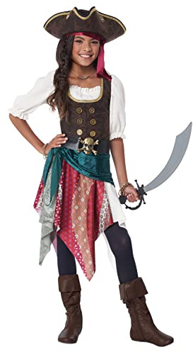 California Costumes, Boho Pirate, Child Medium