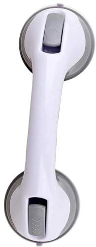 Seveston 1 Pcs Support Grab Handle for Shower Bathroom Bathtubs Safety Grip Rail with Suction Cup Fitting Mobility Aids Safety Handle for Disabled Elderly & Handicap (Pack of 1)