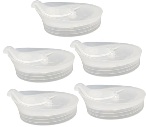 KICHOUSE 5pezzi Coperchi Per Brocche Coperchi Resistenti e Sicuri Protezione Antipolvere e Antispruzzo Per Brocche e Teiere Per Uso Quotidiano e Conservazione Liquidi