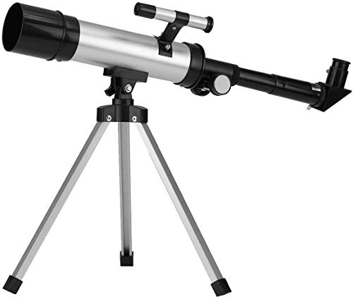 Refraktor teleskop 360 x 50 mm astronomiskt teleskop Refraktorrör Monokulärt kikare med stativ Astronomiskt teleskop