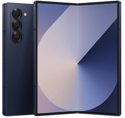 Samsung Galaxy Z Fold6 5G Smartphone, 256GB, Navy (Renewed)