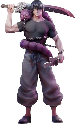 FYFLYMT JJK Fushiguro Toji Personaggi, 22 cm modello JJK Merch figura in piedi, decorazione per desktop, regalo per gli appassionati