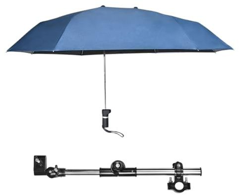 Lawnrden Silla paraguas con pinza, upf 50+ clip en parasol para patio, sillas de playa, cochecitos, sillas de ruedas, carritos de golf