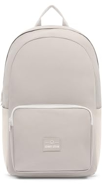 Johnny Urban Schulrucksack Teenager Beige - Moritz - Schultasche für Jungen & Mädchen - 17 Liter - Casual Tagesrucksack mit Laptopfach für Schule & Freizeit - Wasserabweisend
