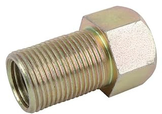 cyclingcolors raccord de graisseur, traversée de cloison droit, vis de compression, lubrification, graisse tracteur tondeuse machine agricole, M8 x M14