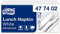 Tork 477402 weiße Lunchservietten 1/8 gefaltet / 2-lagige, vorgefaltete Papierservietten für Snacks oder kleine Gerichte / Advanced Qualität / 10 x 200 (2000) Servietten / 32,6 x 33 cm (B x L)