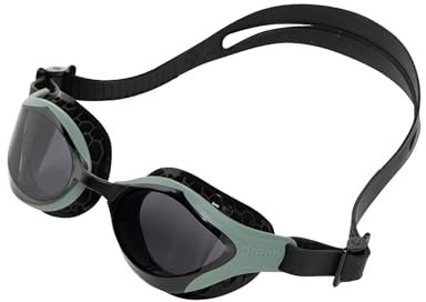ARENA Air-Bold Swipe Schwimmbrille, Unisex-Schwimmbrille für Erwachsene mit Großen Gläsern, UV-Schutz, Swipe Anti-Fog Technologie, Air Seals