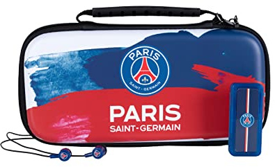 Konix PSG Pack d'accessoires Gaming Starter Kit Nintendo Switch, Switch Lite et Switch OLED - Housse - Verre trempé - Boîtier Jeux - Écouteurs