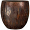 Mica Decorations Roel Pot de fleur - 34x34x34 cm - Terre cuite - Rouille