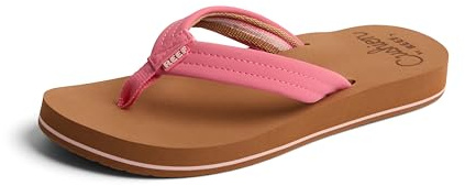 Reef WOMENS SANDALS, CUSHION BREEZE, STRAWBERRY PINK, 5 UK