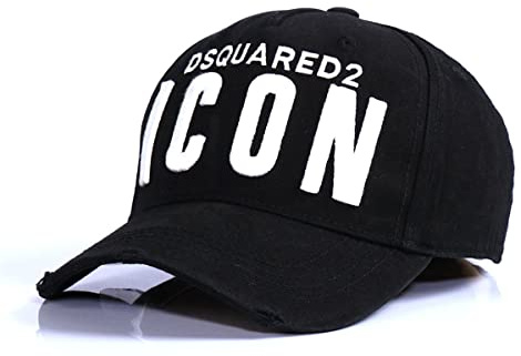 Cappellino da baseball da uomo Cappelli sportivi Cappelli DSQUAREDS Icons Cappello Snapback per Uomini Ragazzi Ragazze Regolabile