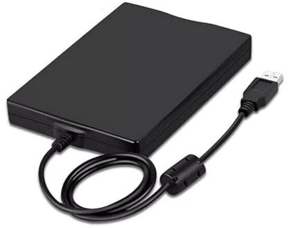 Unità floppy disk esterna portatile USB 1.44MB FDD supporta formati 2HD 2DD per PC portatili