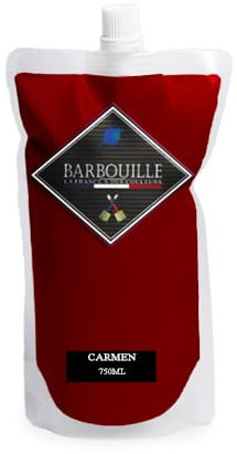 Carmin - Pintura acrílica mate - paredes y techos - 1 ltr rojo y rosa