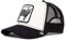Goorin Bros. Unisex-Erwachsene The Farm Original Adjustable Snapback Trucker Hat Baseballkappe, Weißes schwarzes Schaf, Einheitsgröße