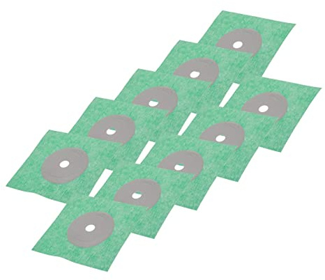 Repa Market Hidrotape 10 x 30 mm T Lot de 10 manchons d'étanchéité pour tuyau de douche ou de salle de bain Base en tissu avec protection polymère en caoutchouc