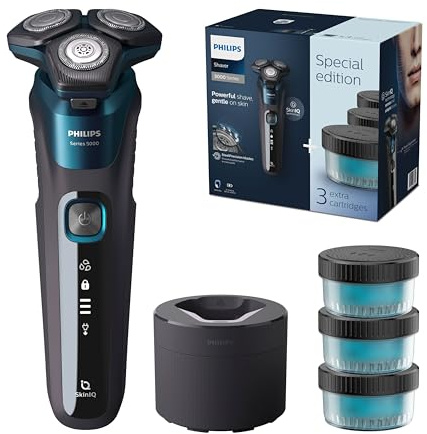 Philips Afeitadora para hombre S5579/69 Special Edition con batería, afeitado en seco o húmedo